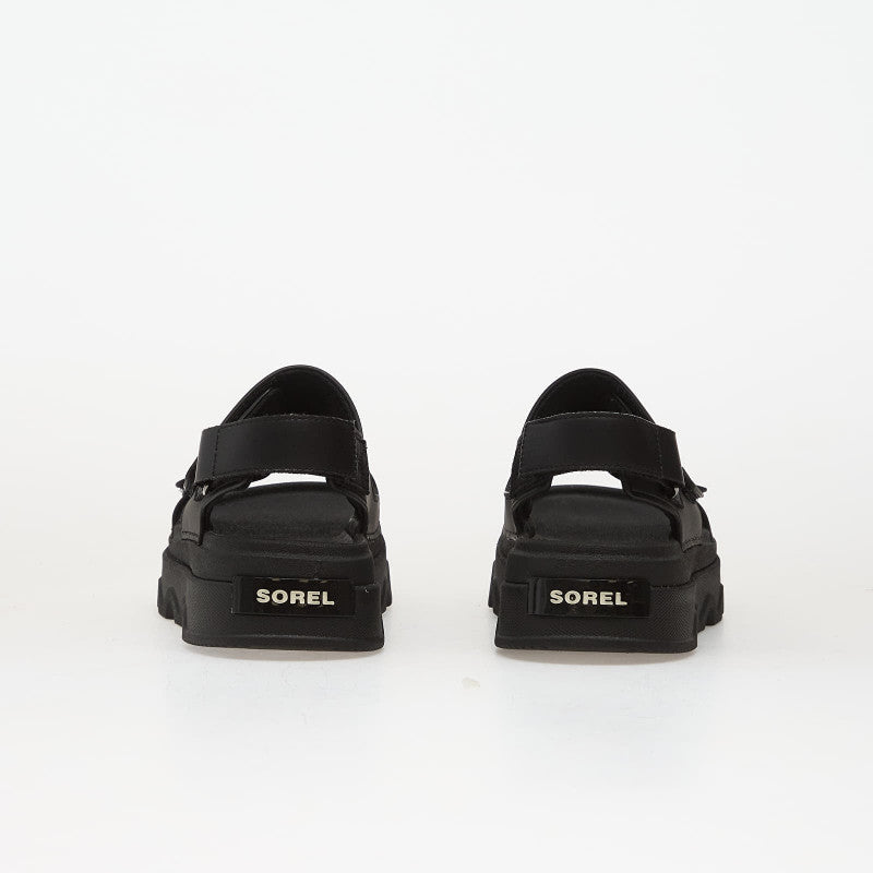 Sorel Kinetic™ Sunchase Ankle Strap Black/ Sea Salt