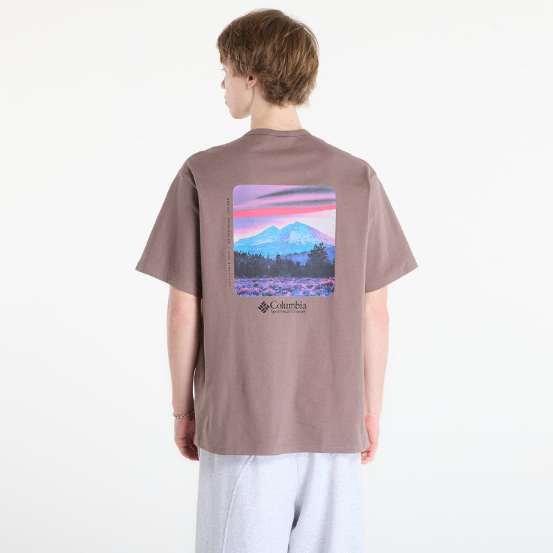 Columbia Csc™ Heavyweight Back Graphic T-Shirt Iron/ Photoreal
