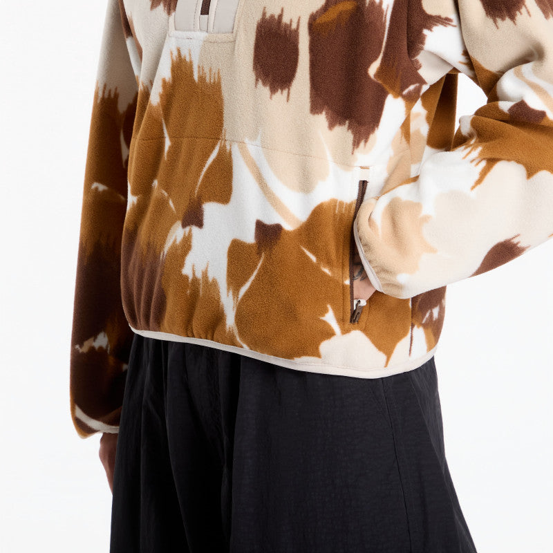 Columbia Sequoia Grove™ II Printed Half Zip Camel Brown Ikatbloom
