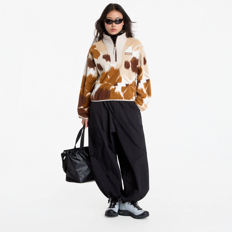 Columbia Sequoia Grove™ II Printed Half Zip Camel Brown Ikatbloom