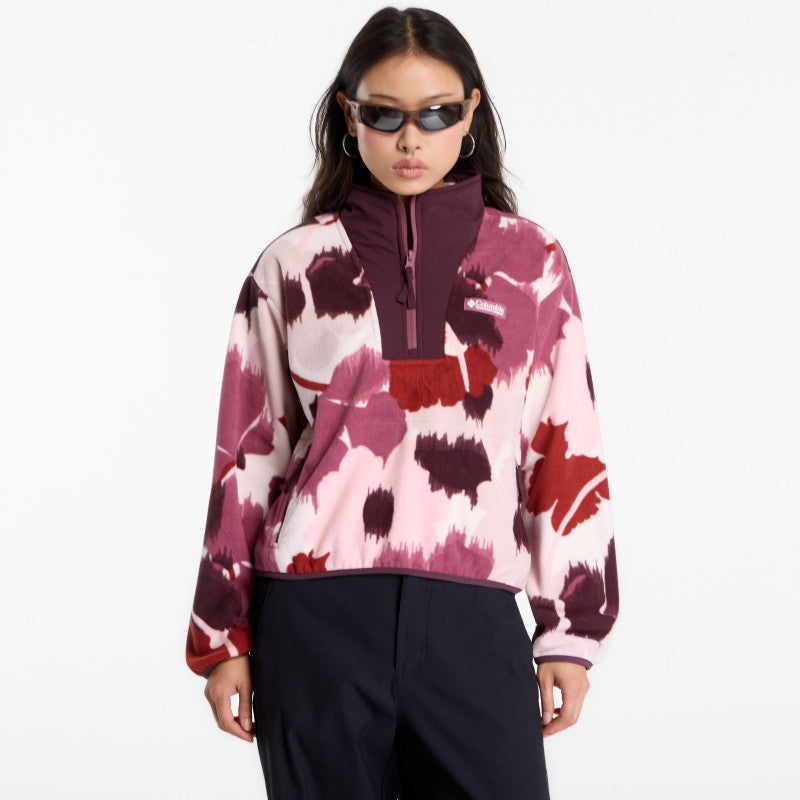 Columbia Sequoia Grove™ II Printed Half Zip Antique Mauve Ikatbloom