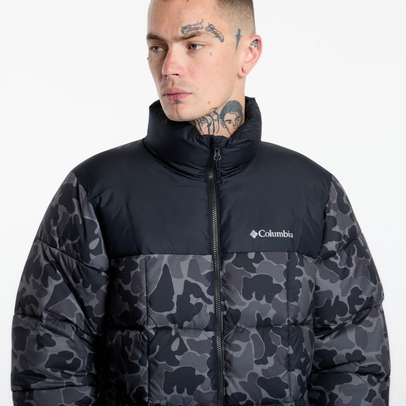Columbia Puffect™ IV Printed Jacket Black Puzzle Camo, Black