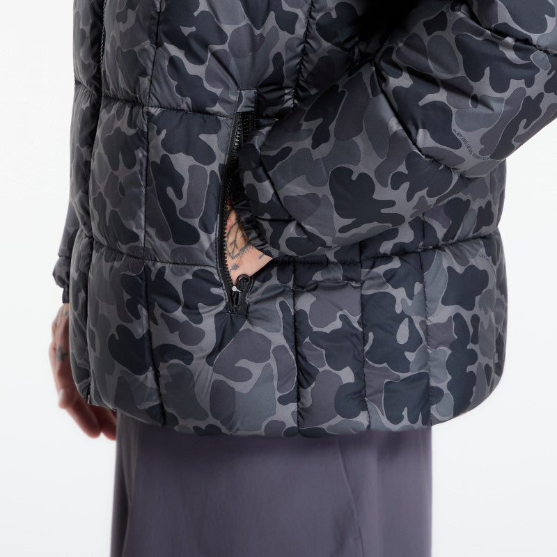 Columbia Puffect™ IV Printed Jacket Black Puzzle Camo, Black