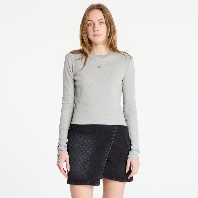 Daily Paper Logo Rib Top Ultimate Gray