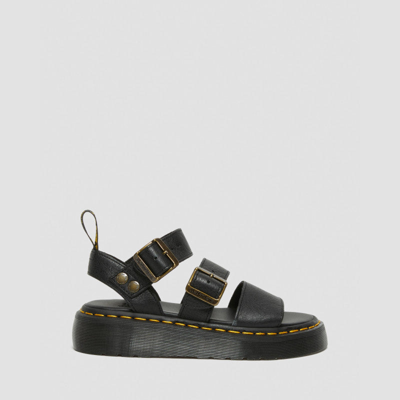 Dr. Martens Wmns Gryphon Quad Black Pisa Sandals