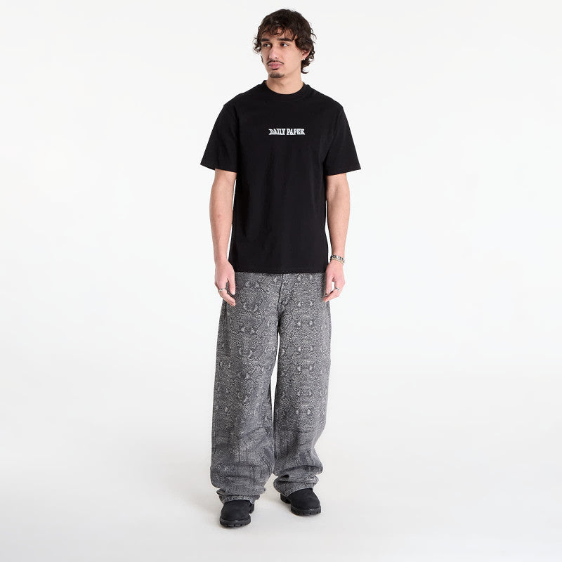 Daily Paper Oil Can Ss Tee Black