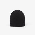 Daily Paper Textured Shield Skull Cap Beanie Black