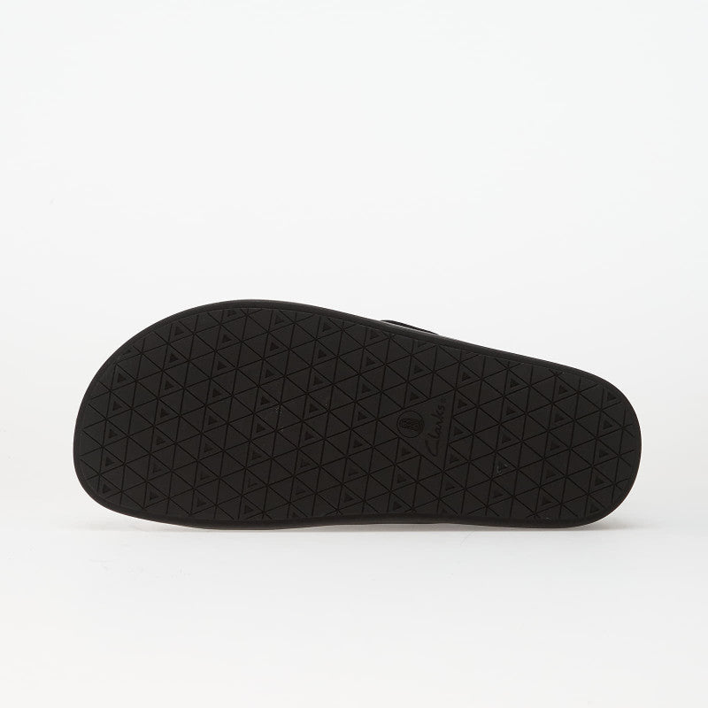 Clarks Torford Strap Black Leather