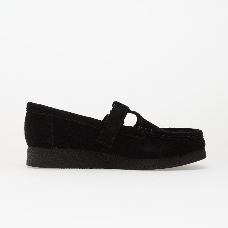 Clarks WallabeeEVOBar Black Suede
