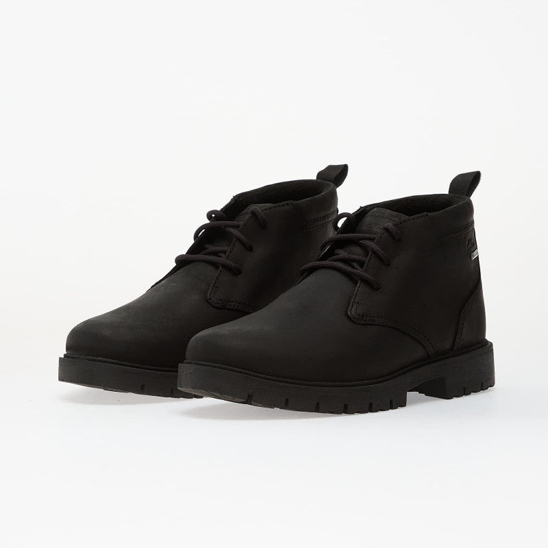 Clarks Berhill MidGTX Black WLined Lea