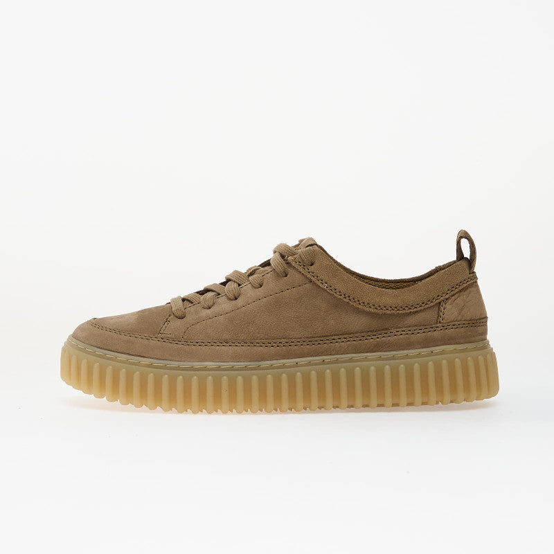 Clarks Torhill Lace Dark Sand Nubuck