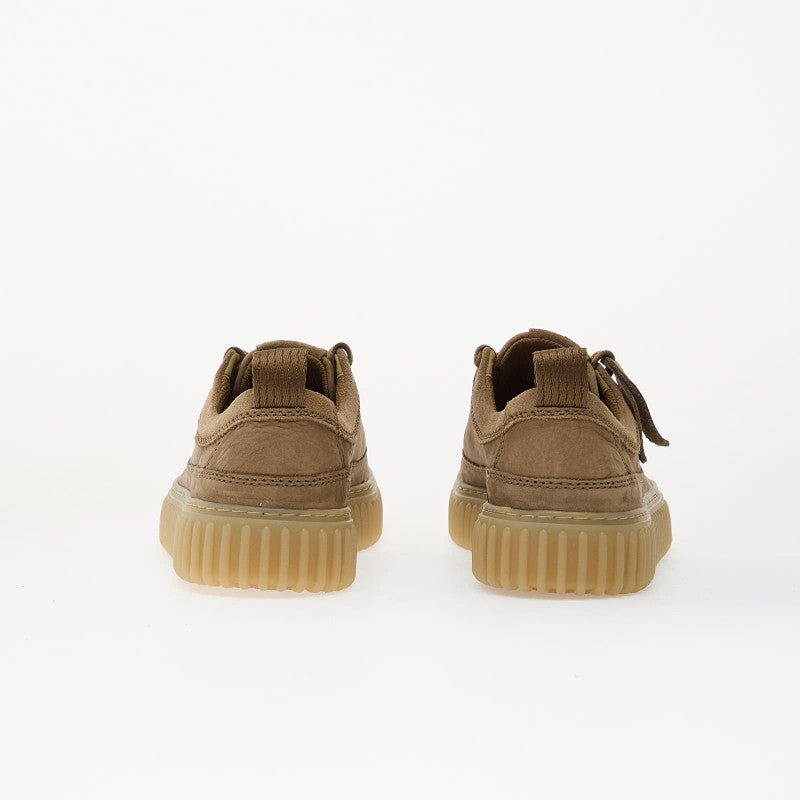 Clarks Torhill Lace Dark Sand Nubuck