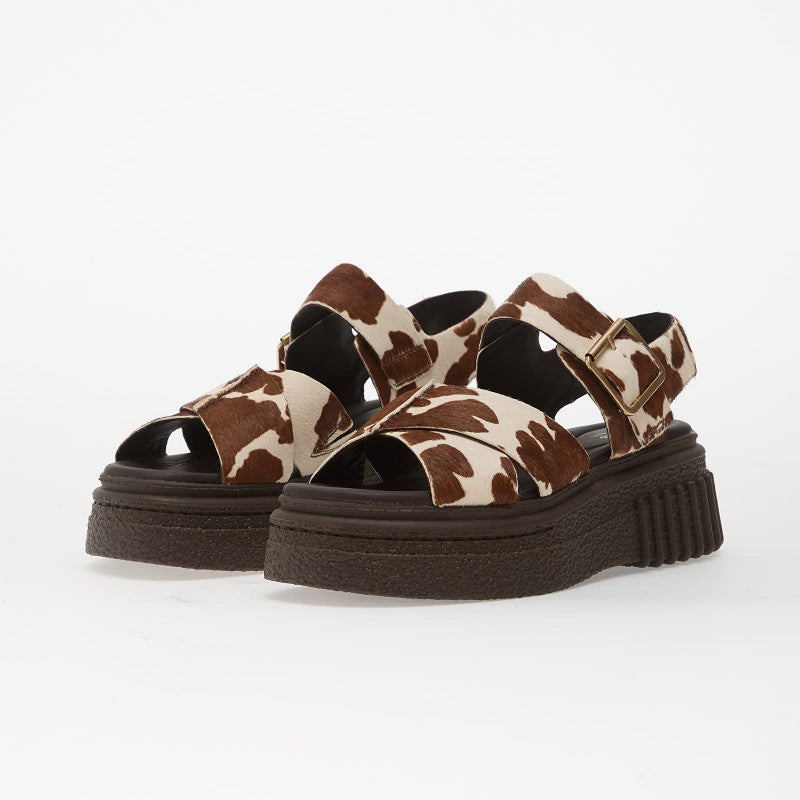 Clarks Evamar Wish Cow Print