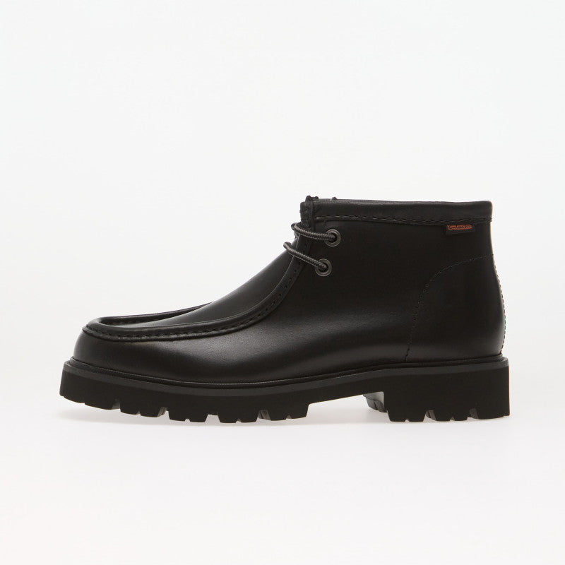 Clarks Cleyhill Top Leather Black