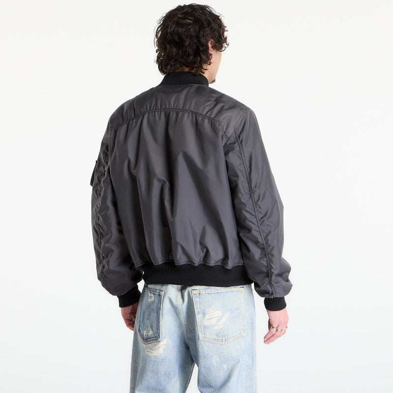 Alpha Industries World Logo MA-1 Vintage Grey