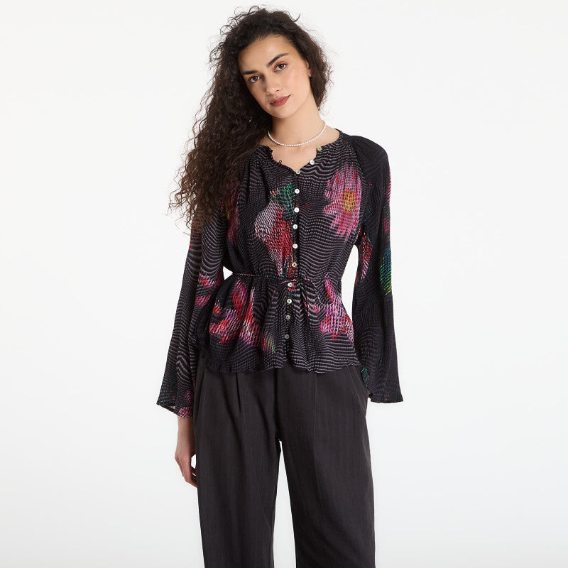 Koszula Desigual Blus Roce Blouse Black