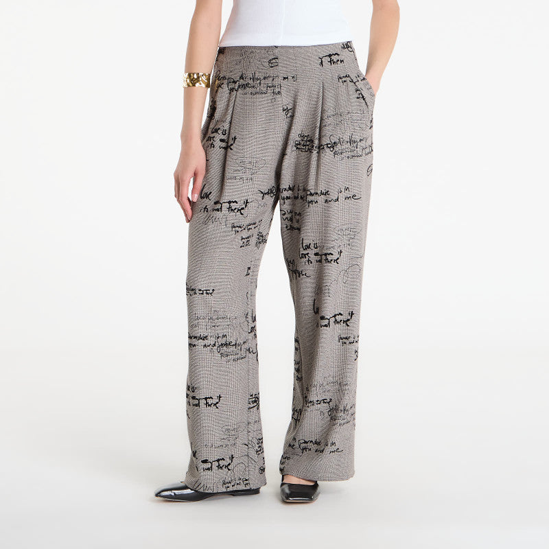 Desigual Pant Traj Pants Black
