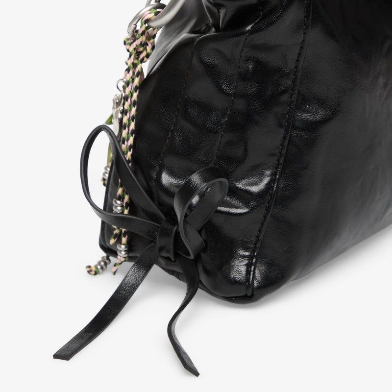 Desigual Gravity Letur Bag Black