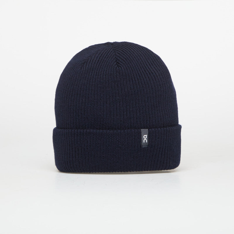 On Merino Beanie Midnight