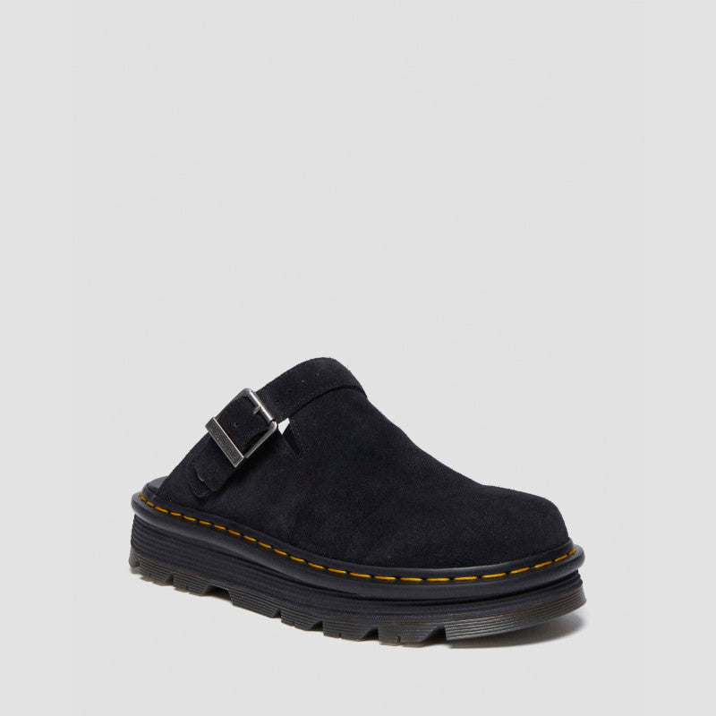 Dr. Martens ZEBZAG MULE Black EH Suede