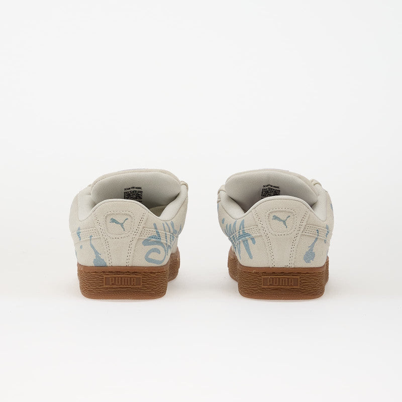 Puma Suede XL Splatters Vapor Gray-Gum