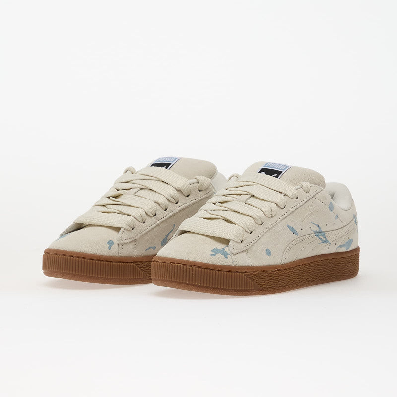 Puma Suede XL Splatters Vapor Gray-Gum