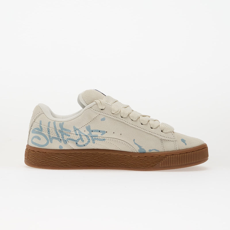 Puma Suede XL Splatters Vapor Gray-Gum