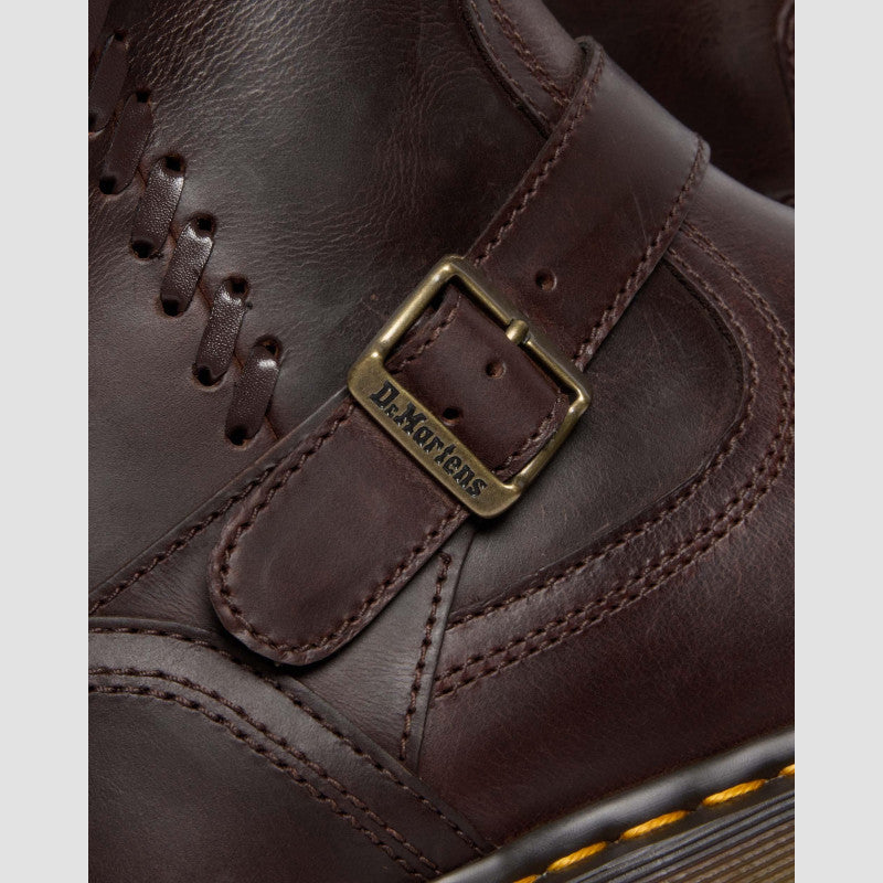 Dr. Martens Anistone BKR High Leg Dark Brown Crazy Horse