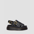 Dr. Martens WRENLIE OPEN FL Black Milled Nappa