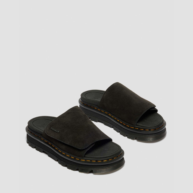 Dr. Martens ZEBZAG SLIDE Black EH Suede