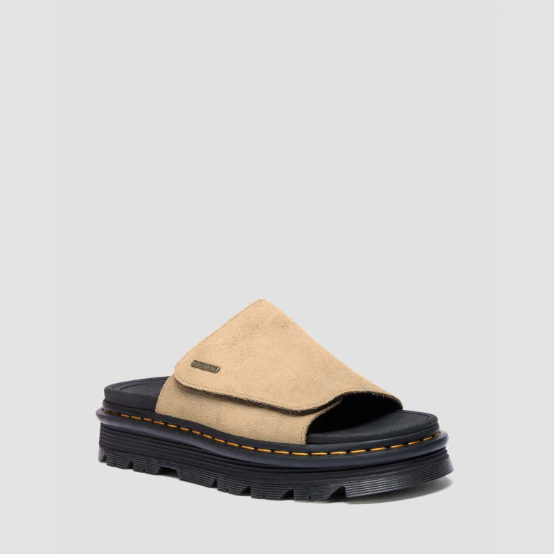 Dr. Martens ZEBZAG SLIDE Savannah Tan EH Suede