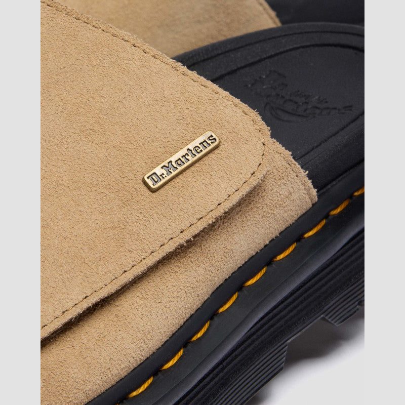 Dr. Martens ZEBZAG SLIDE Savannah Tan EH Suede