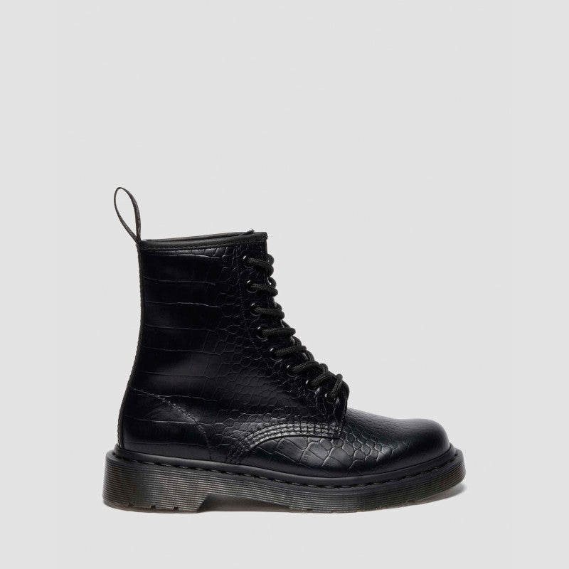 Dr. Martens 1460 Black Atlas Croc Emboss