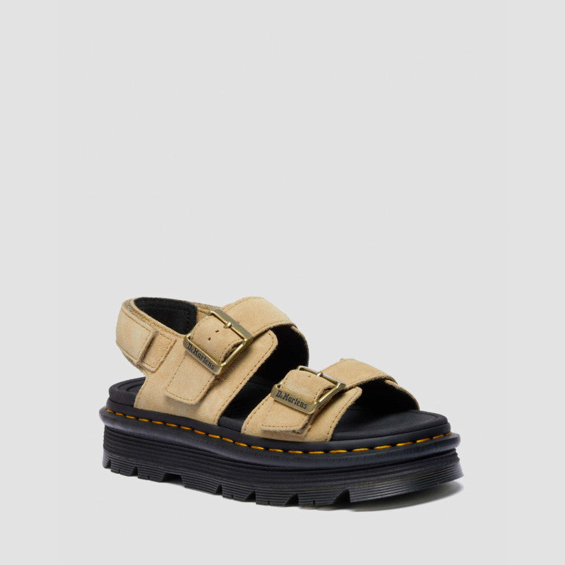 Dr. Martens ZEBZAG SANDAL Savannah Tan EH Suede
