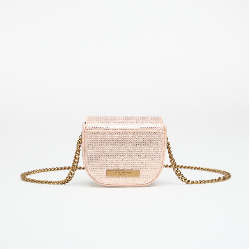 Kurt Geiger Micro Chelsea Saddle Blush