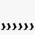 Hugo Boss Rib Logo Sock 6-Pack Black