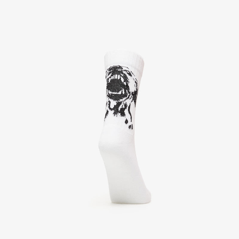Hugo Boss Qs Angry Dog Socks 3-Pack White