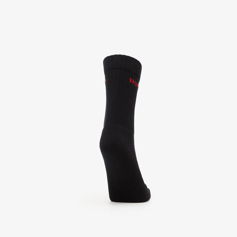 Hugo Boss Qs Angry Dog Socks 3-Pack White