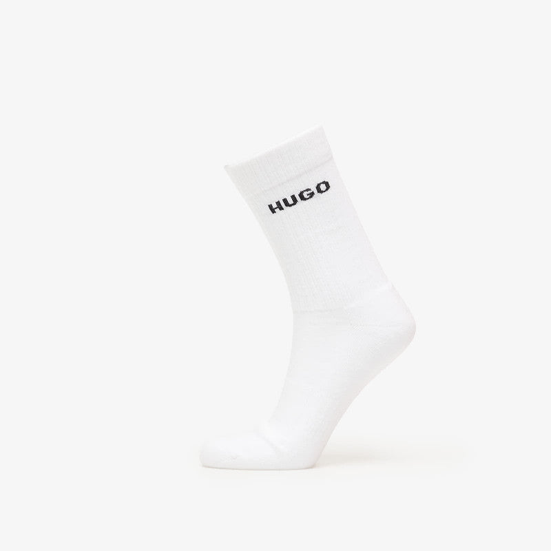 Hugo Boss Qs Angry Dog Socks 3-Pack White