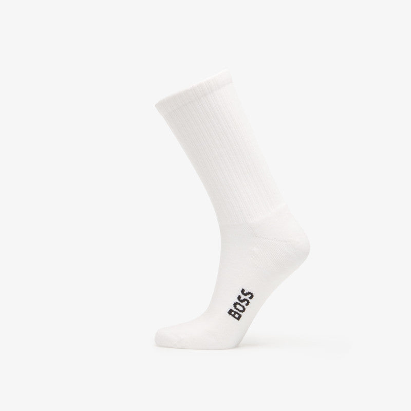 Hugo Boss 3-Pack Qs Rib Iconic Vb White