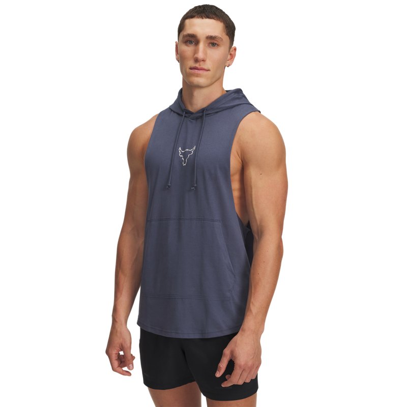 Under Armour Project Rock Q3PO SL Hoodie Grey