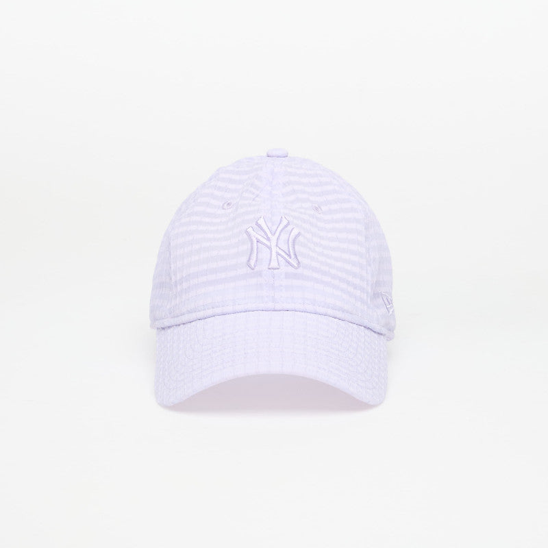 New Era 9TWENTY MLB Seersucker New York Yankees Pastel Lilac