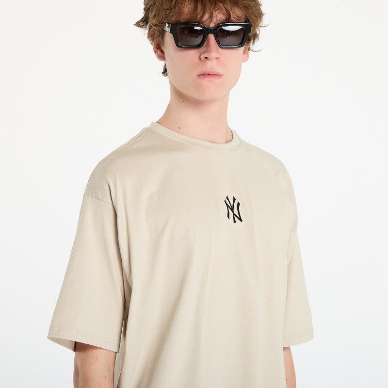 New Era MLB Nos Le Midi Os Tee New York Yankees UNISEX Stone