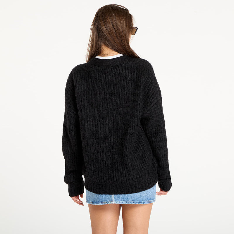 New Era MLB Knit Cardigan New York Yankees Black