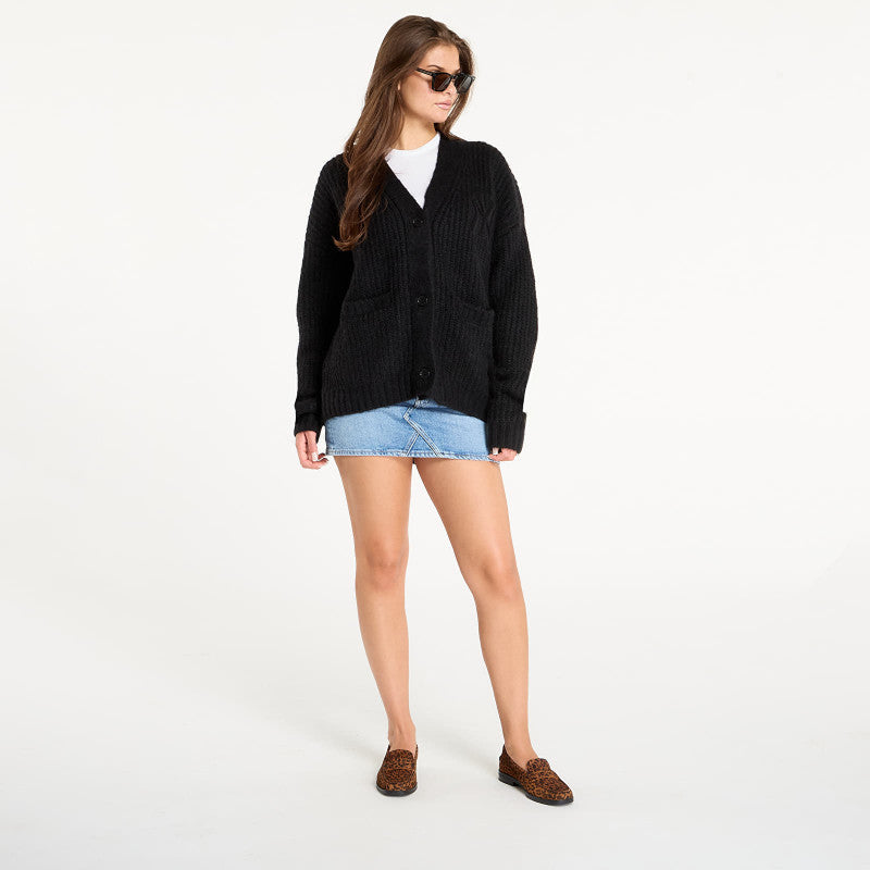 New Era MLB Knit Cardigan New York Yankees Black