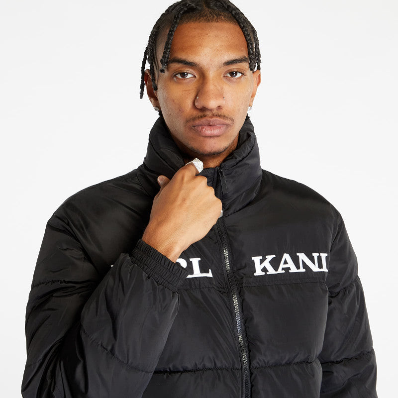 Karl Kani Retro Essential Puffer Jacket Black