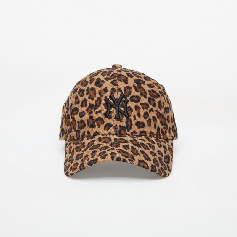 New Era 9FORTY MLB Leopard Cord New York Yankees Brown