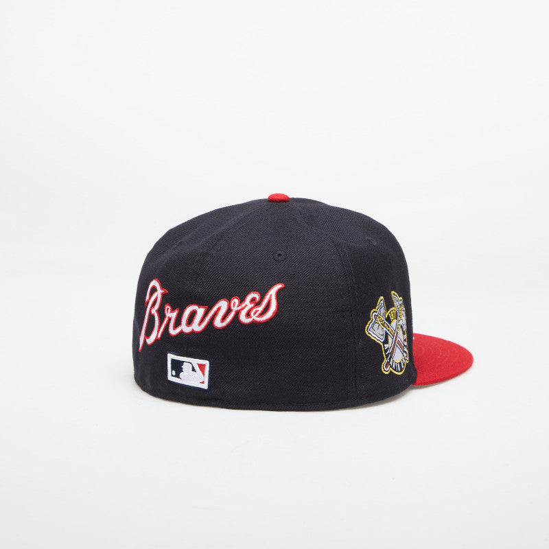 New Era 59FIFTY MLB Img Icon Atlanta Braves Navy/ Red 7
