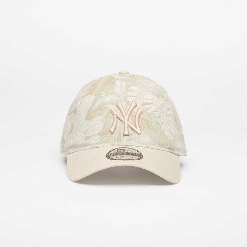 New Era 9TWENTY MLB Leafy Palm New York Yankees Stone
