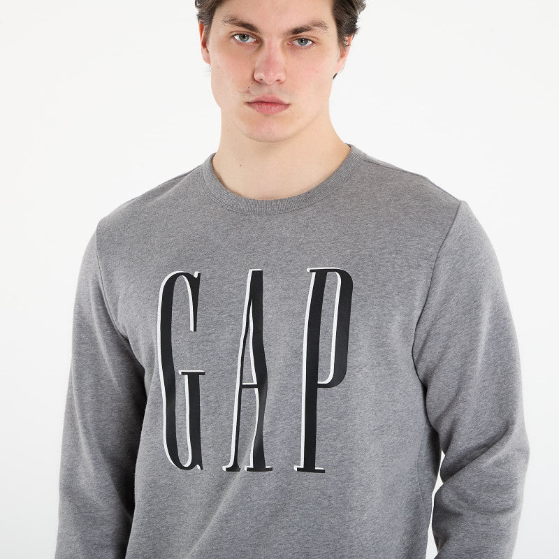 GAP V-Lw Db Fleece Heather Grey